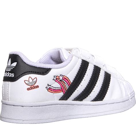 adidas superstar kinder weiß silber|Adidas kids shoes superstar.